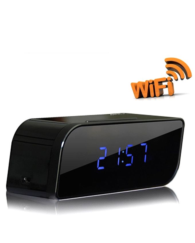 Wireless Wifi IP 1080P HD Clock  Camera
